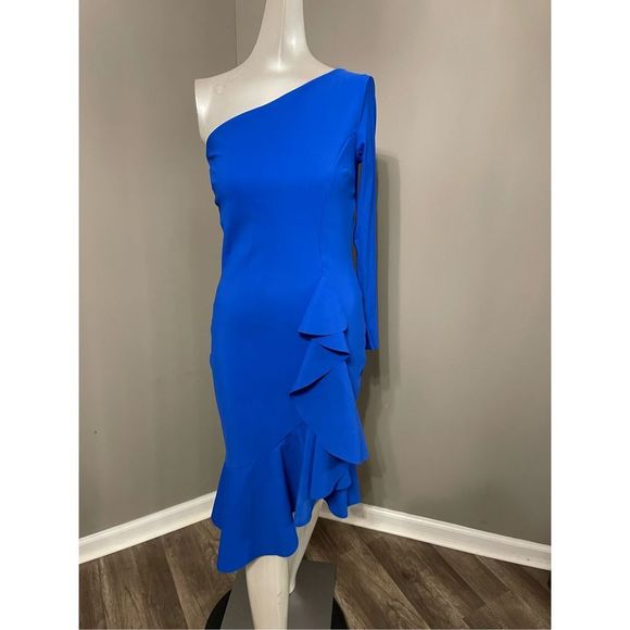 Chiara Boni La Petite Robe
Bernada One-Shoulder Ruffle Dress - Picture 8 of 13